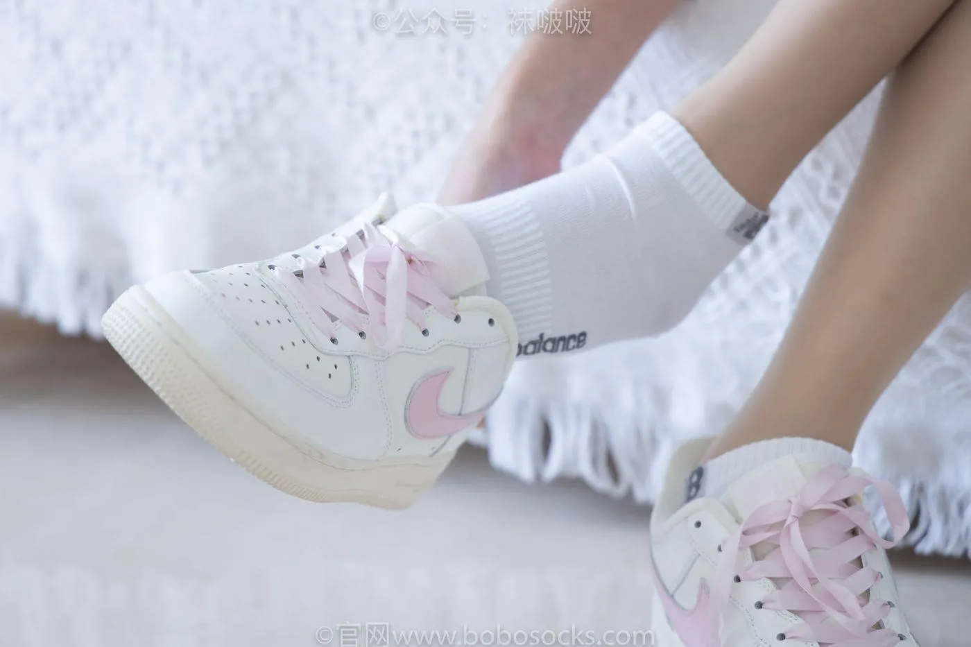 [BoBoSocks袜啵啵]NO.026 小甜豆-体操服、空军一号、白棉袜、肉丝 [149P]插图5